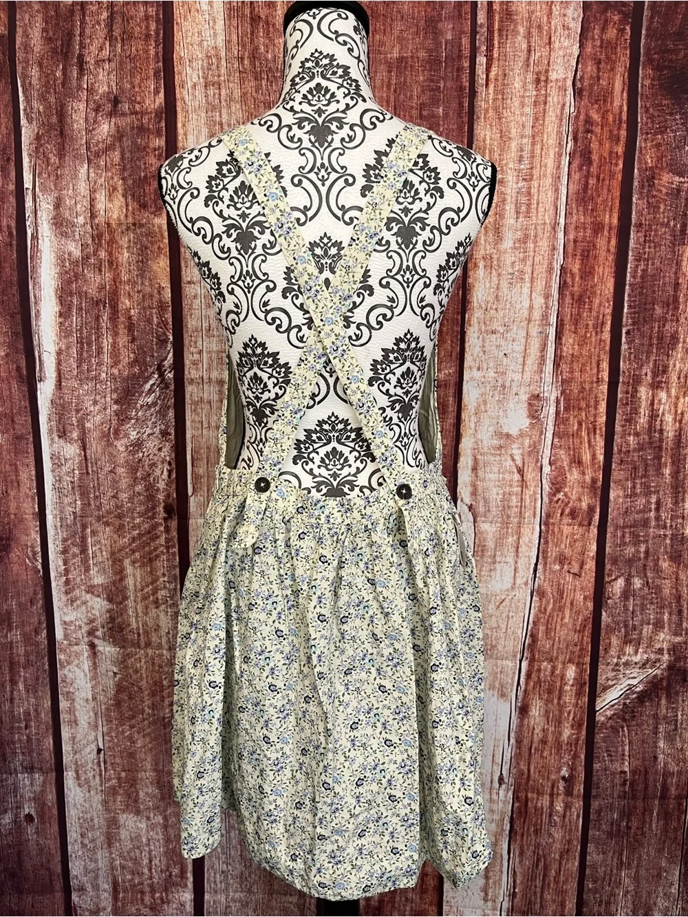 Free People | NWT Floral Cross-Back Sundress - Picture 8 of 14